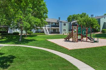On-Site Playground for The Glen at Briargate Apartments